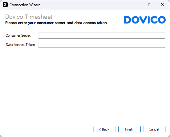 Dovico Timesheet Connection