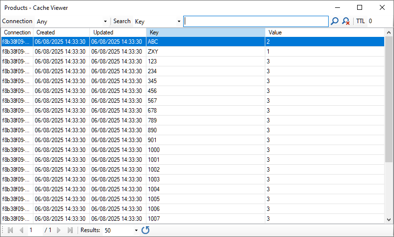 Cache Viewer