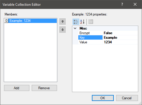 Global Variables Editor