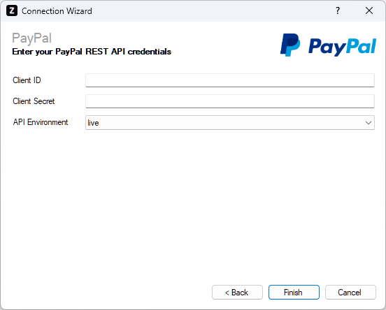 PayPal Connection