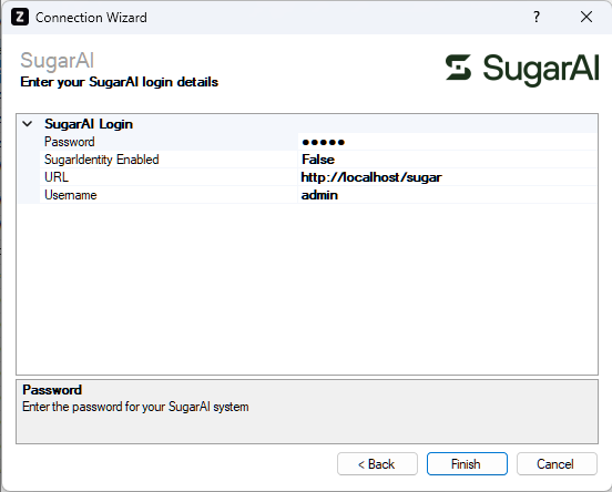 SugarAI Connection