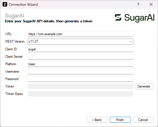 SugarAI Connection