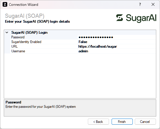 SugarAI Connection