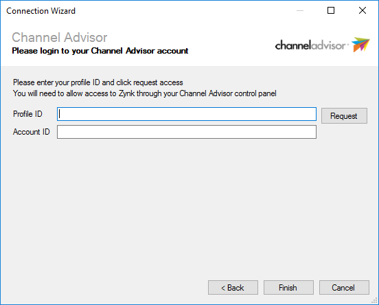 Channel Advisor Connection
