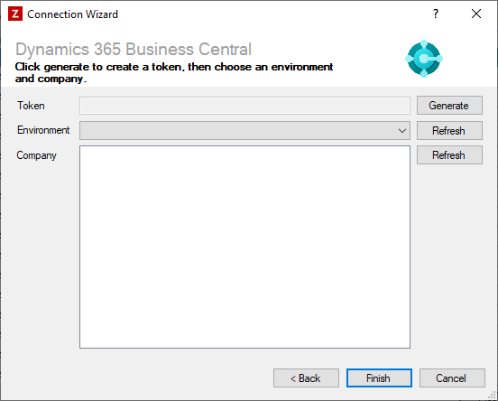 Dynamics 365 Business Central Connection