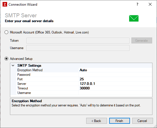 SMTP Connection