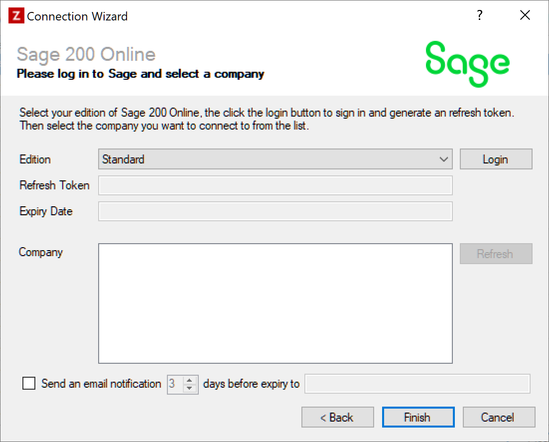 Sage 200 Online Connection