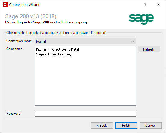 Sage 200 Connection